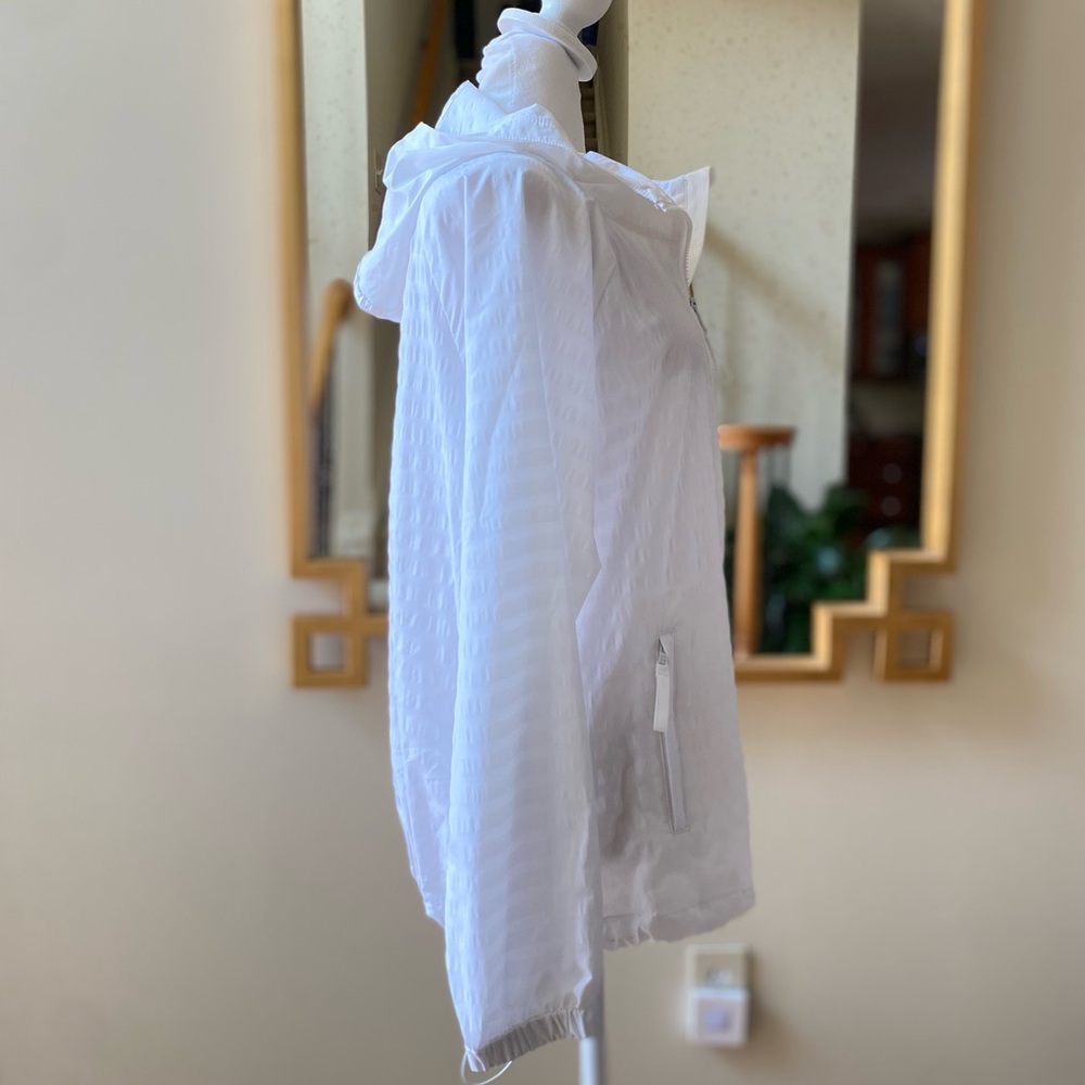 Tommy Bahama Amelia Islandzone Windbreaker white sz Small - Picture 4 of 16